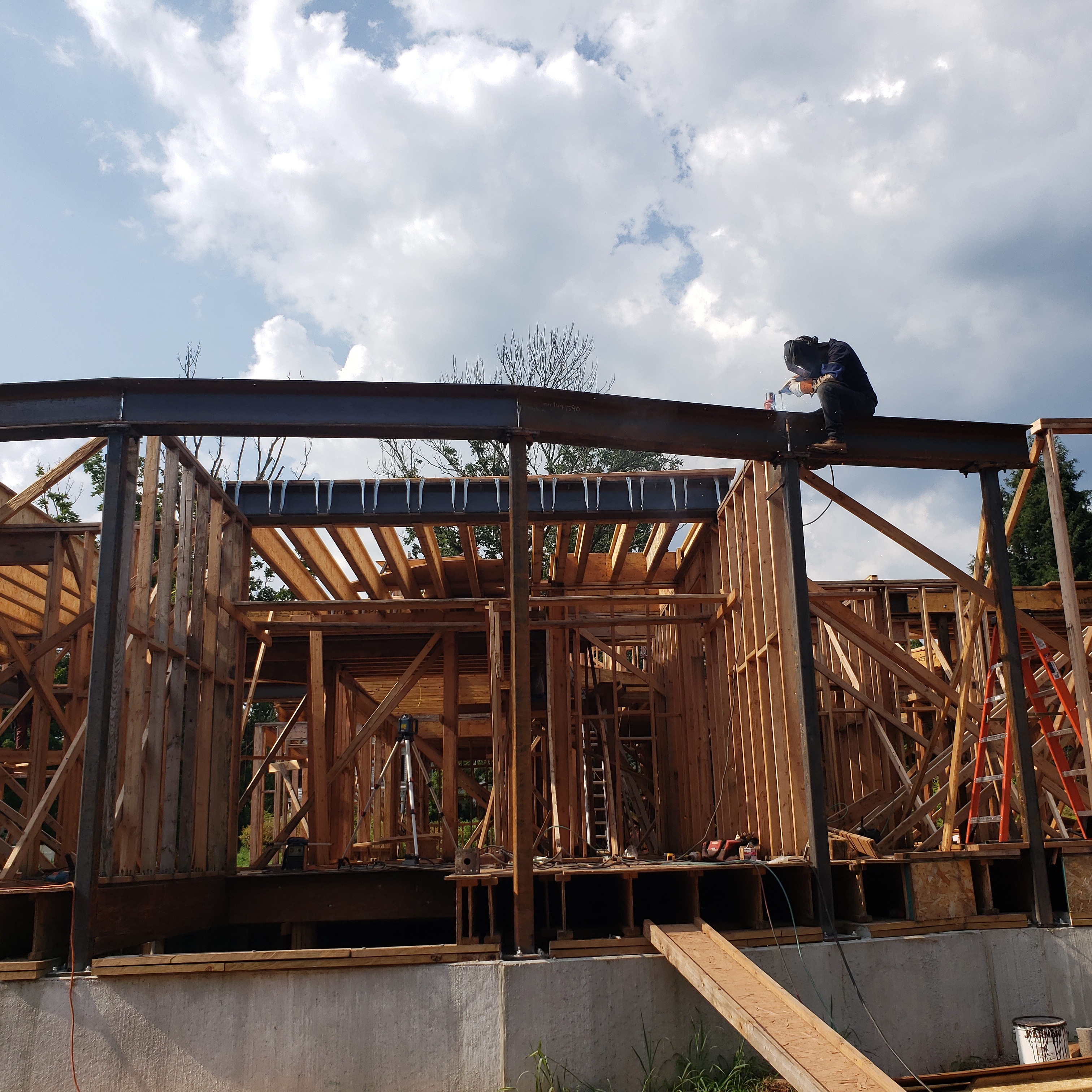 Structural Steel Beam Installation, photo 2